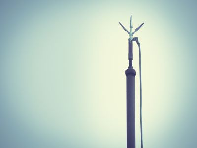 Lightning Rods on Buildings